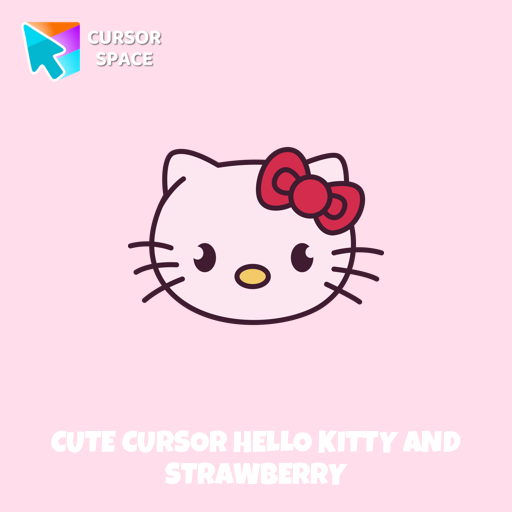 Cute Cursor Hello Kitty And Strawberry