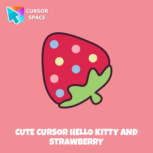 Cute Cursor Hello Kitty And Strawberry
